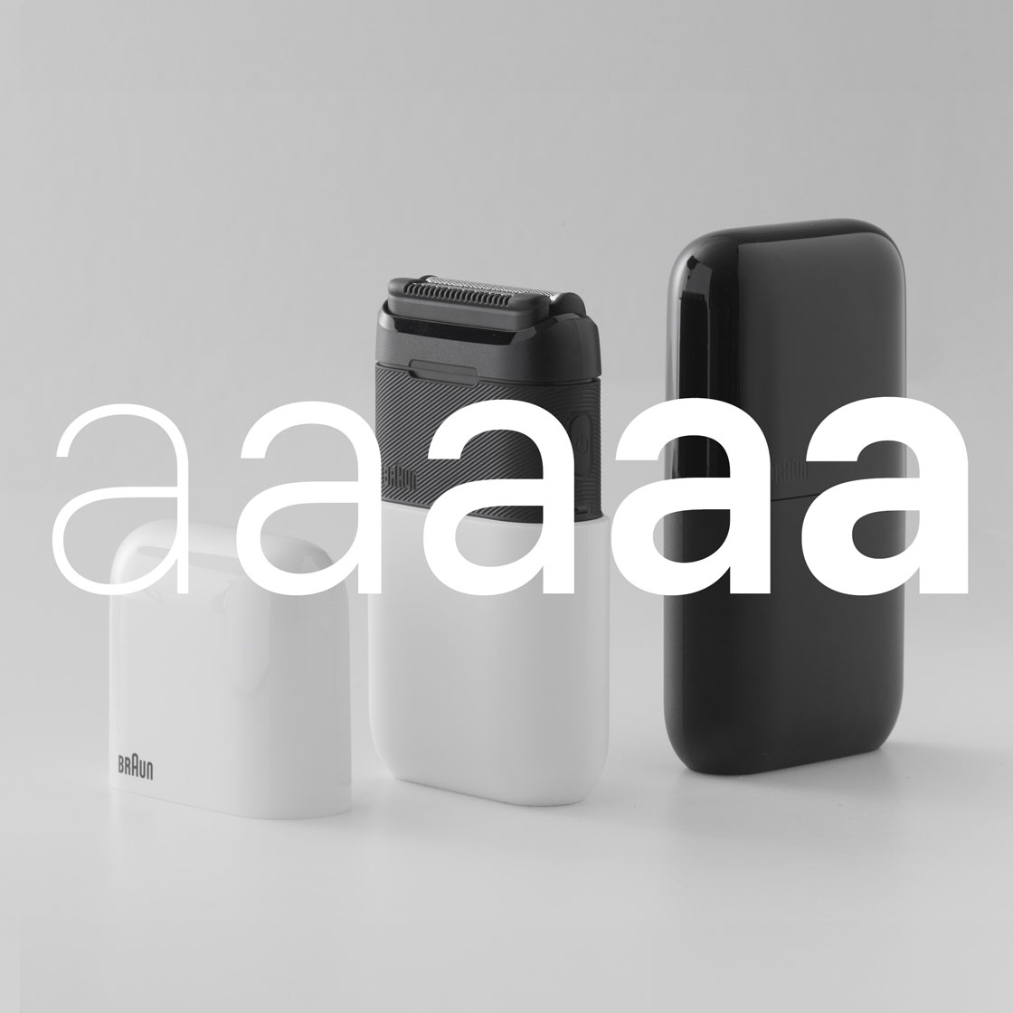 Braun typeface